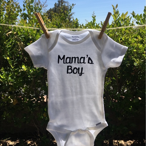 Mama’s Boy Onesie Funsie - Picture 3 of 4